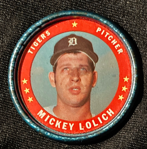 1971 Topps Coins #106 Mickey Lolich