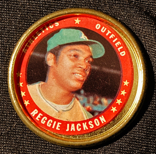 1971 Topps Coins #108 Reggie Jackson B