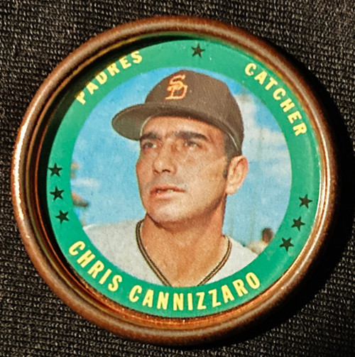 1971 Topps Coins #109 Chris Cannizzaro D