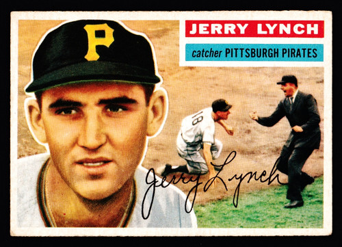 1956 Topps #097 Jerry Lynch GB VG+