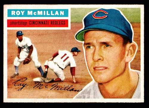 1956 Topps #123 Roy McMillan GB EXMT
