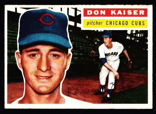 1956 Topps #124 Don Kaiser RC GB EX-