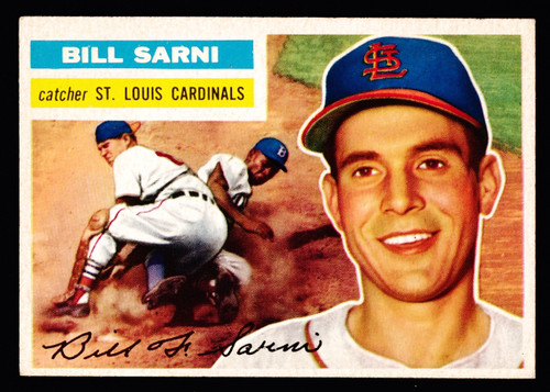 1956 Topps #247 Bill Sarni EX