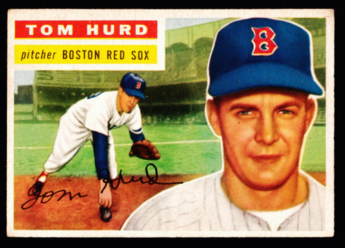 1956 Topps #256 Tom Hurd VG+