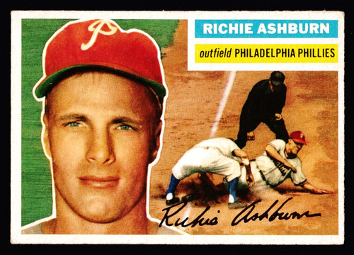 1956 Topps #120 Richie Ashburn GB VG