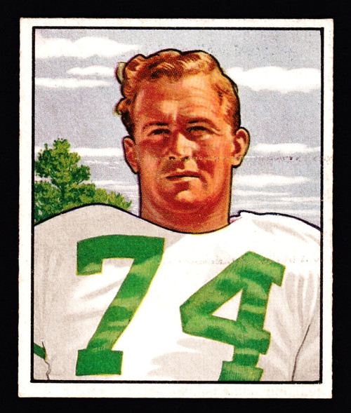 1950 Bowman #061 Walter Barnes RC EX+