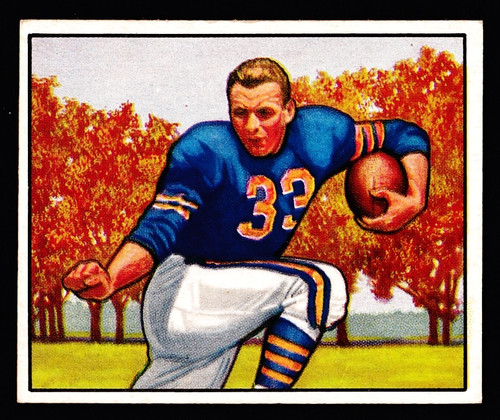 1950 Bowman #062 Bob Perina RC EX-