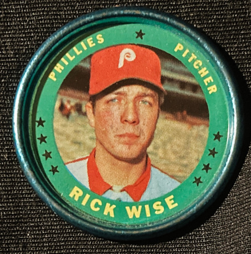 1971 Topps Coins #131 Rick Wise