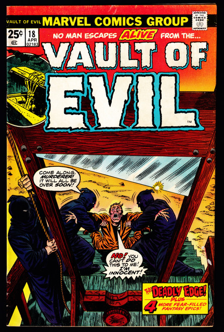 1975 Marvel Vault of Evil #18 VG/FN 1975 Marvel Vault of Evil #18 VG/FN