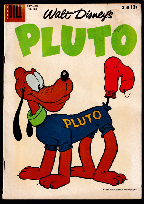 1961 Dell Four Color #1143 Pluto VG 1961 Dell Four Color #1143 Pluto VG