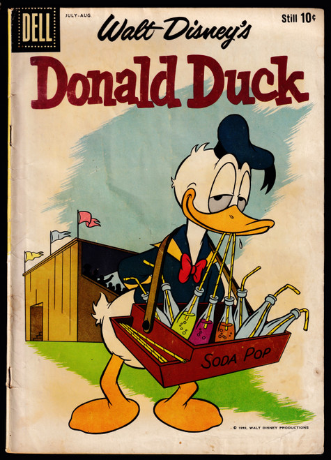 1959 Dell Donald Duck #66 GD+ 1959 Dell Donald Duck #66 GD+