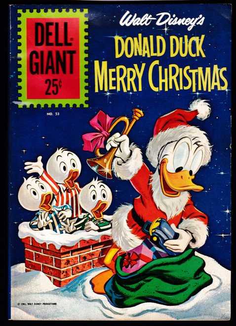 1961 Dell Giant #53 Donald Duck VG 1961 Dell Giant #53 Donald Duck VG