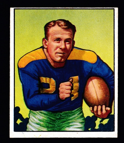 1950 Bowman #047 Larry Coutre RC EX-