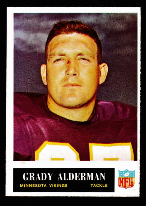 1965 Philadelphia #100 Grady Alderman EXMT