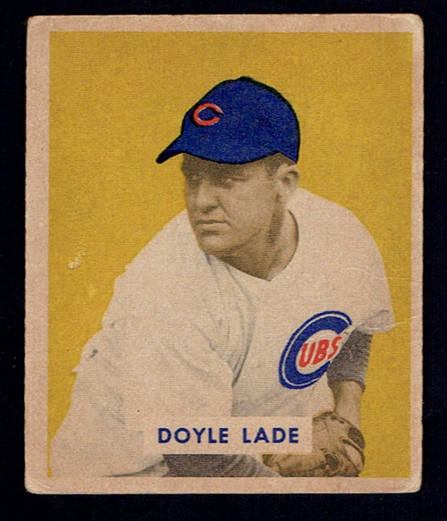 1949 bowman #168 Doyle Lade RC GD