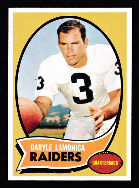 1970 Topps #050 Daryle Lamonica GD+