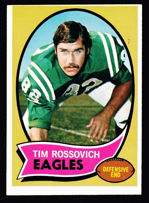 1970 Topps #167 Tim Rossovich RC VGEX