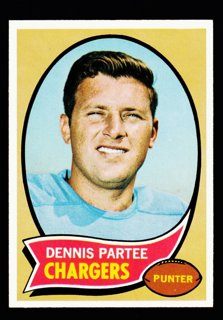 1970 Topps #185 Dennis Partee RC EXMT