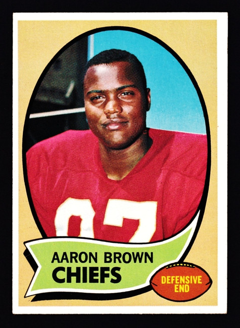 1970 Topps #202 Aaron Brown RC EX