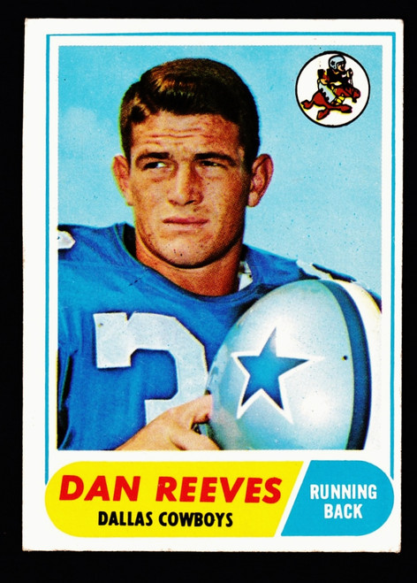 1968 Topps #077 Dan Reeves VG