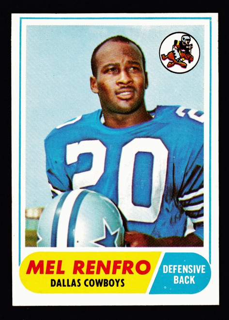 1968 Topps #129 Mel Renfro VG