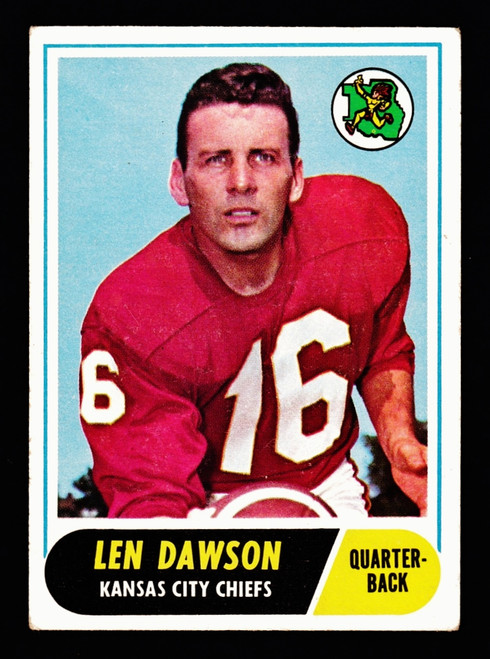1968 Topps #171 Len Dawson VG