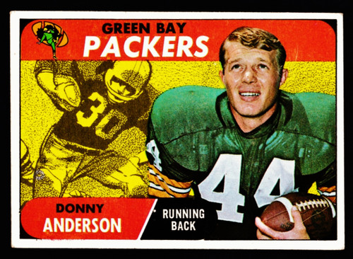 1968 Topps #209 Donny Anderson RC VGEX B