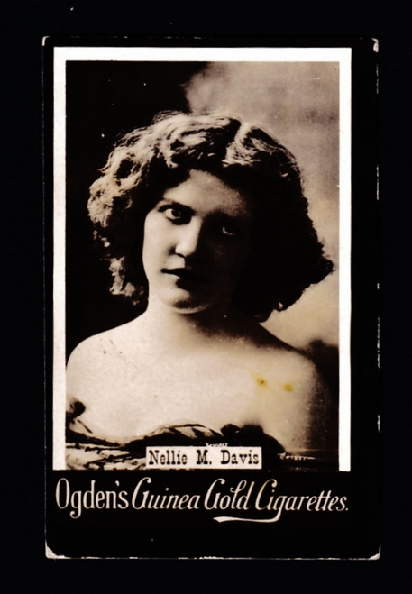 1894 - 1907 Ogden's Guinea Gold Cigarettes Nellie Davis VG