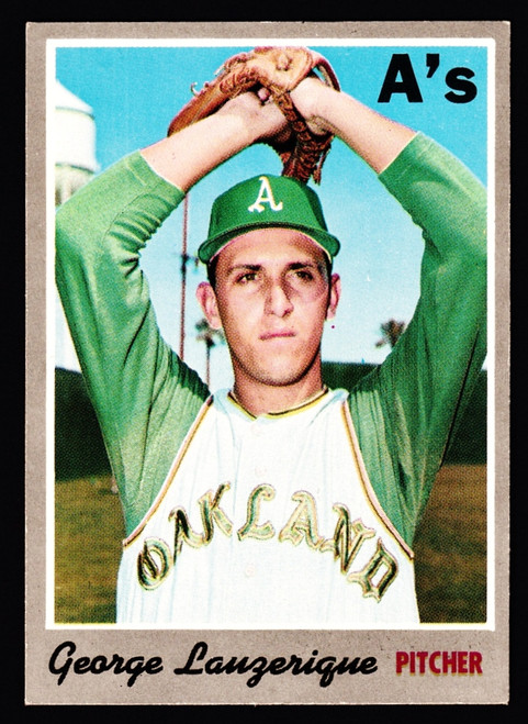 1970 Topps #041 George Lauzerique EX