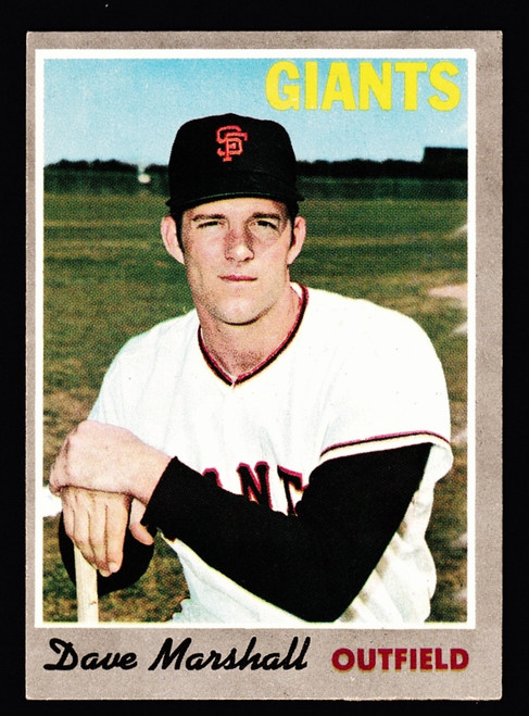 1970 Topps #058 Dave Marshall VGEX