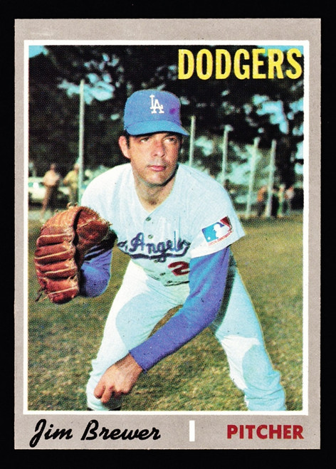 1970 Topps #571 Jim Brewer EX+