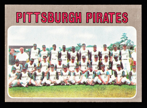 1970 Topps #608 Pittsburgh Pirates Team EXMT