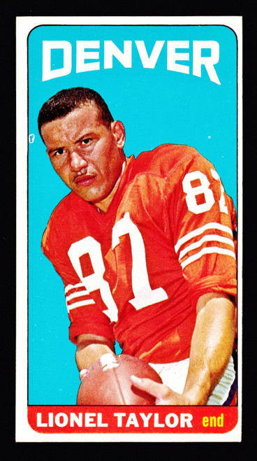 1965 Topps #065 Lionel Taylor SP EX-