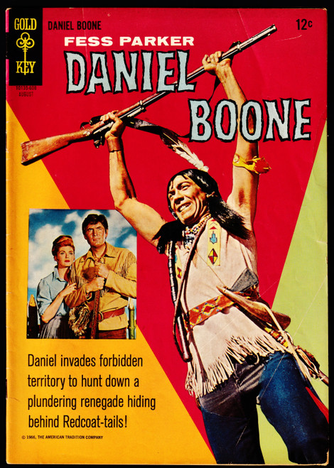 1966 Gold Daniel Boone #6 VG