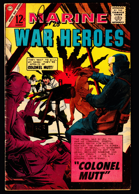1964 Charlton Marine War Heroes #4 VG