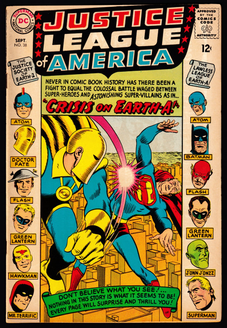 1965 DC Justice League of America #38 FN-