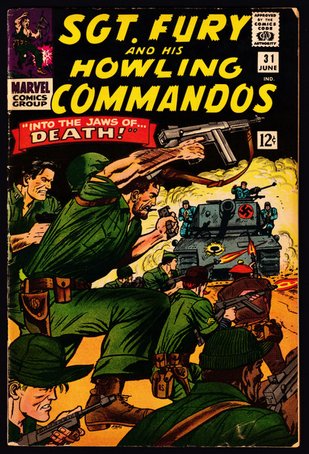 1966 Marvel Sgt. Fury #31 VG+