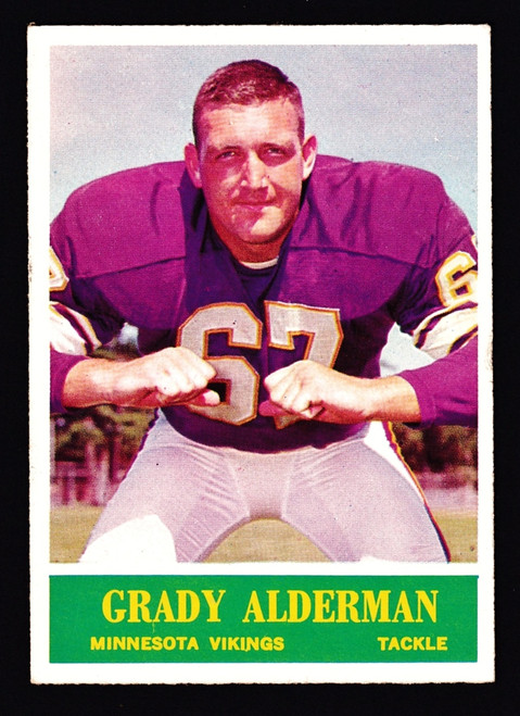 1964 Philadelphia #099 Grady Alderman RC EX