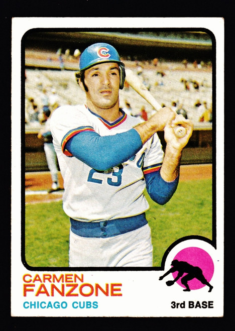 1973 Topps #139 Carmen Fanzone RC EX-