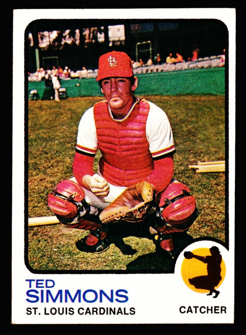 1973 Topps #085 Ted Simmons EX-
