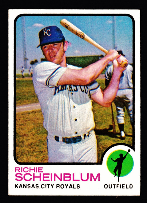 1973 Topps #078 Richie Scheinblum EX-