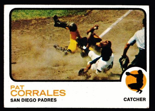 1973 Topps #542 Pat Corrales VG+