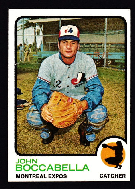 1973 Topps #592 John Boccabella EX-