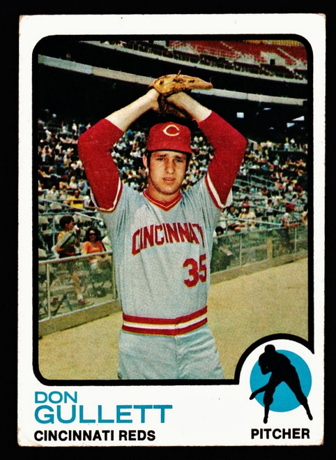 1973 Topps #595 Don Gullett GD+