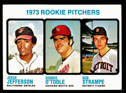1973 Topps #604 Rookie Pitchers EX-