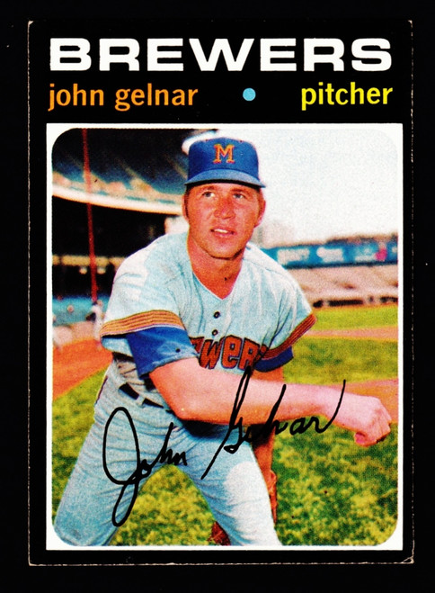 1971 Topps #604 John Gelner VGEX