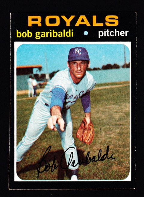 1971 Topps #701 Bob Garibaldi EX-