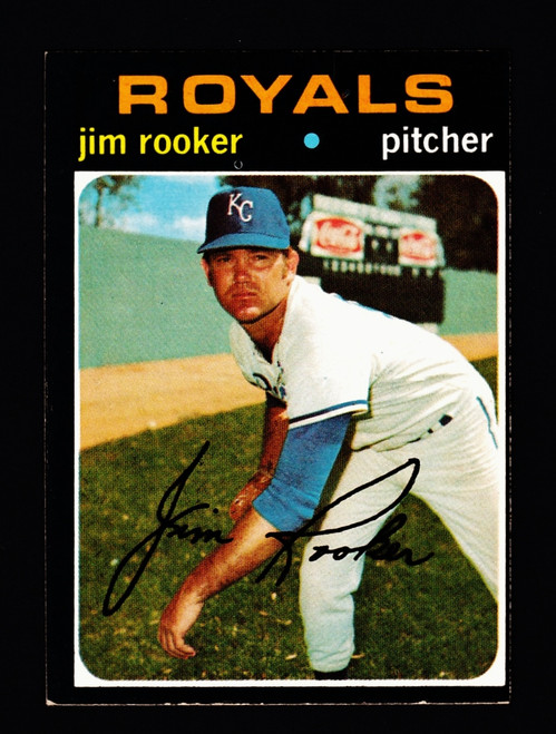 1971 Topps #730 Jim Rooker VGEX