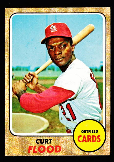 1968 Topps #180 Curt Flood EXMT