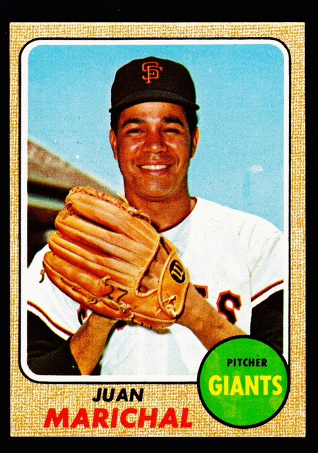 1968 Topps #205 Juan Marichal EX B